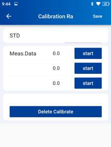 TIME APP – Kalibrierung