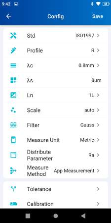 TIME APP – Konfiguration