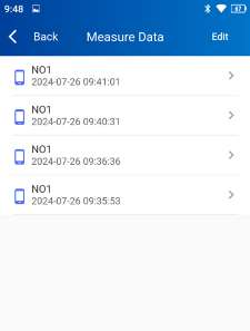 TIME APP – Messdatenverwaltung