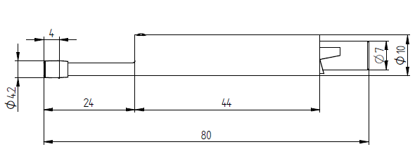 Rauheitsmessgerät TR200 - Zubehör TS-100 Rauheitsmessgerät TR200 - Zubehör TS-100