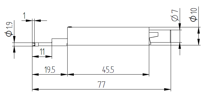Rauheitsmessgerät TR200 - Zubehör TS-120 Rauheitsmessgerät TR200 - Zubehör TS-120
